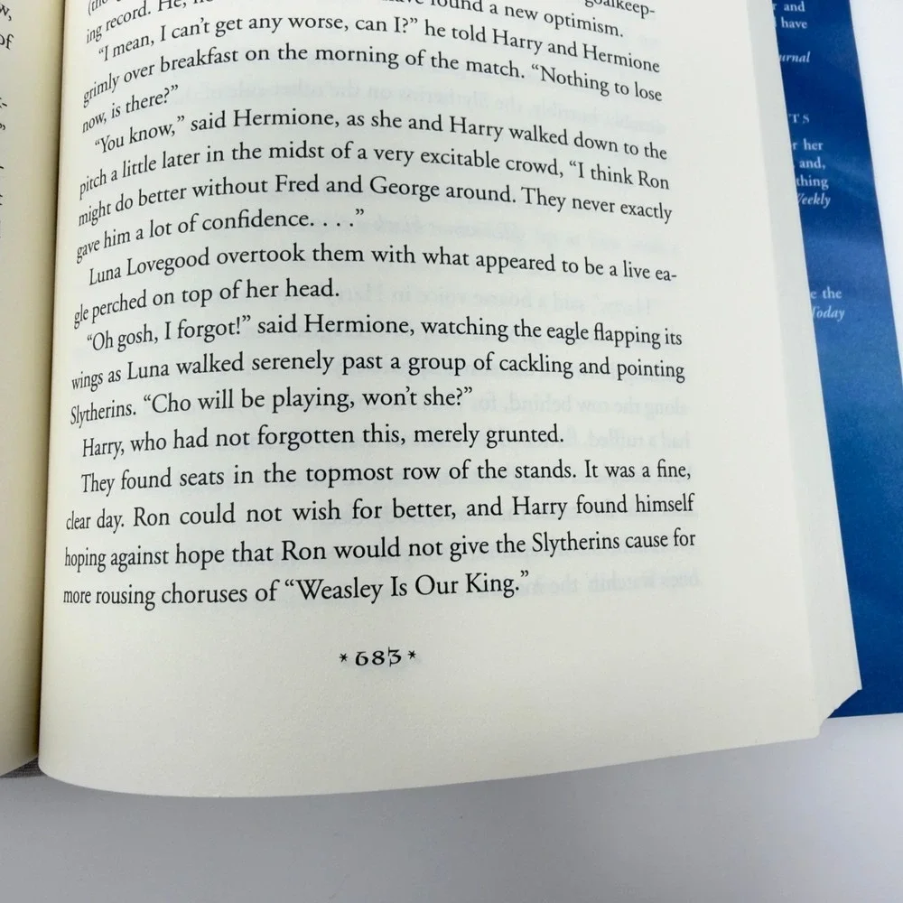 Harry Potter and the Order of the Phoenix First Printing Error Pages 683 684‎
